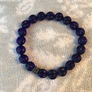Simple purple bracelet.